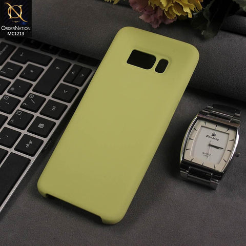 Samsung Galaxy S8 - Light Green - Soft Shockproof Sillica Gel Case