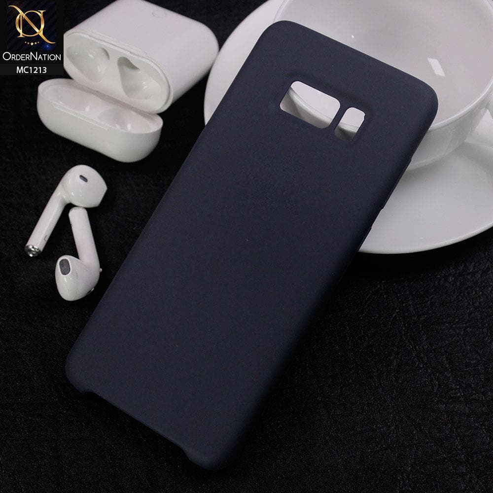 Samsung Galaxy S8 Plus - Midnight Blue - Soft Shockproof Sillica Gel Case