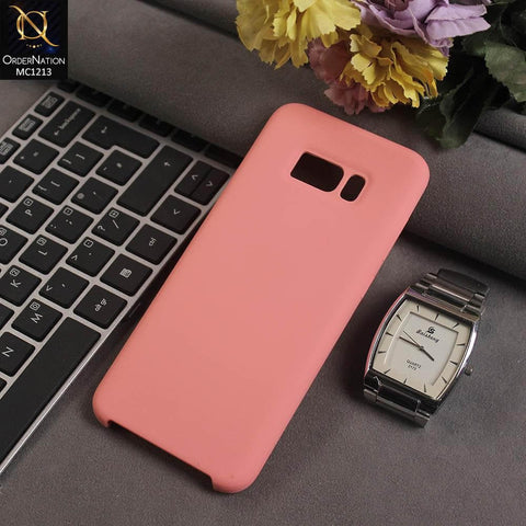 Samsung Galaxy S8 Plus - Peach - Soft Shockproof Sillica Gel Case