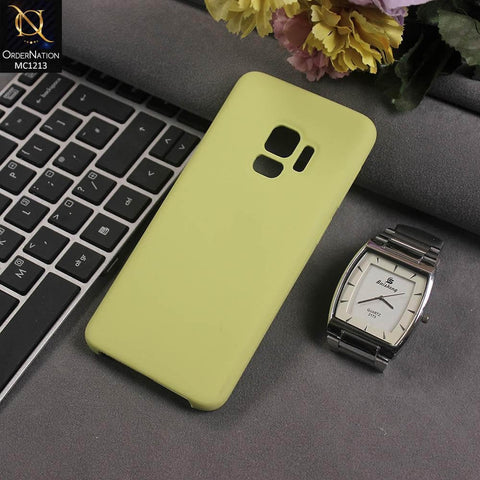 Samsung Galaxy S9 - Light Green - Soft Shockproof Sillica Gel Case