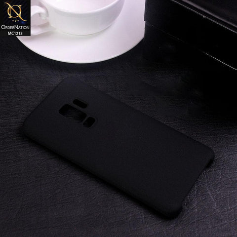 Samsung Galaxy S9 Plus - Black - Soft Shockproof Sillica Gel Case