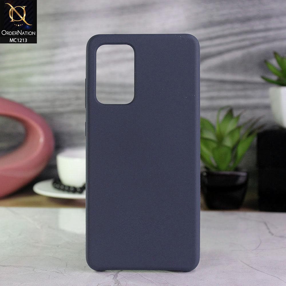 Samsung Galaxy A72 - Midnight Blue - Soft Shockproof Sillica Gel Case