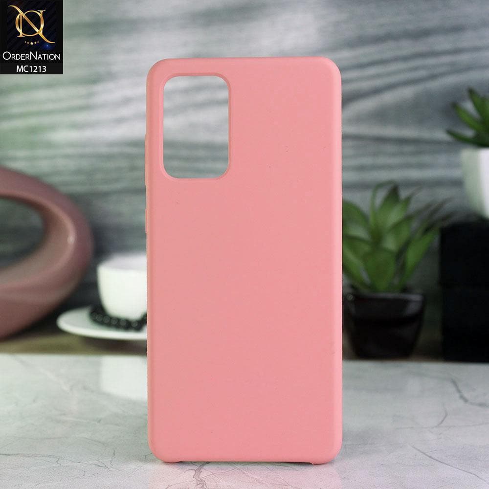 Samsung Galaxy A72 - Pink - Soft Shockproof Sillica Gel Case