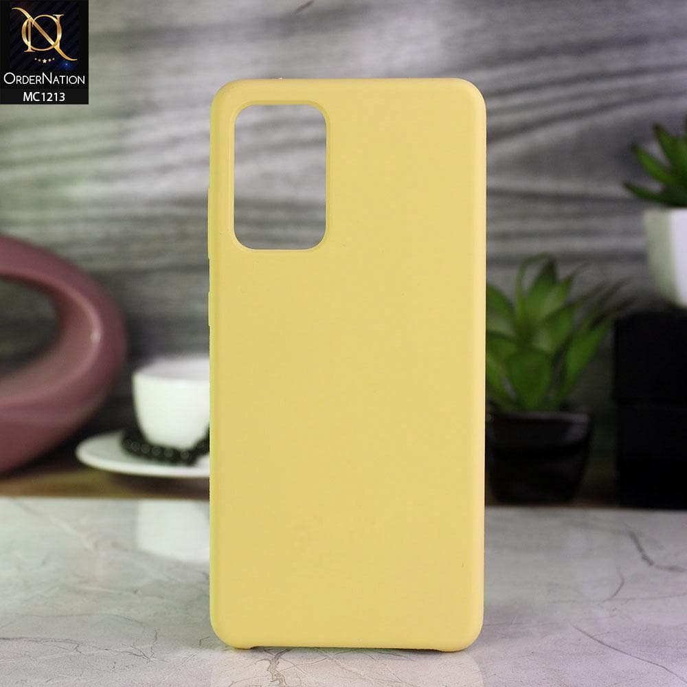 Samsung Galaxy A72 - Yellow - Soft Shockproof Sillica Gel Case