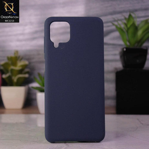 Samsung Galaxy A12 - Midnight Blue - Soft Shockproof Sillica Gel Case