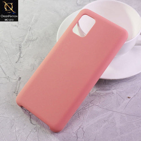 Samsung Galaxy A31 Cover - Peach - Soft Shockproof Sillica Gel Case