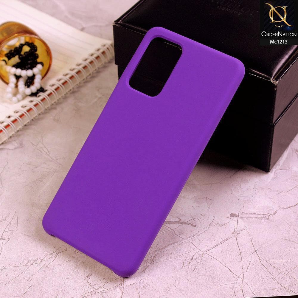 Samsung Galaxy A52s 5G - Purple - Soft Shockproof Sillica Gel Case