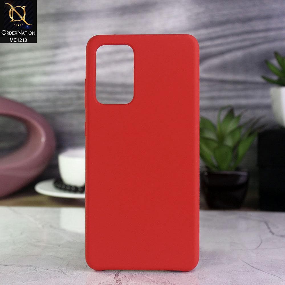 Samsung Galaxy S20 FE Cover - Red - Soft Shockproof Sillica Gel Case