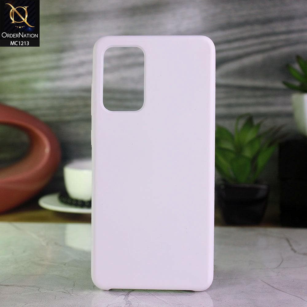 Samsung Galaxy A52s 5G - White - Soft Shockproof Sillica Gel Case