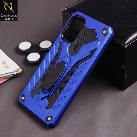 Xiaomi Redmi Note 10 5G Cover - Blue - Soft Colorful Border Semi Transparent Back Shell Case