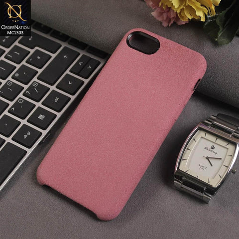 iPhone SE 2020 Cover - Pink - Texture Surface PC Protective Case