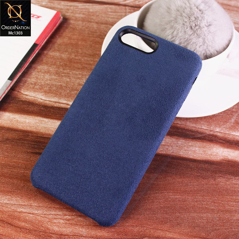 iPhone 8 Plus / 7 Plus Cover - Blue - Texture Surface PC Protective Case
