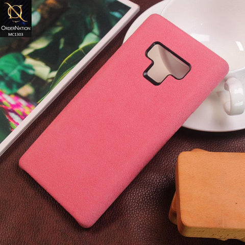 Samsung Galaxy Note 9 Cover - Pink - Texture Surface PC Protective Case