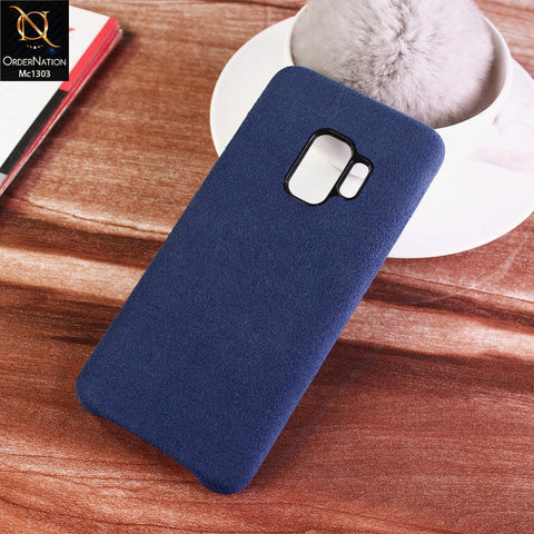Samsung Galaxy S9 Cover - Blue - Texture Surface PC Protective Case