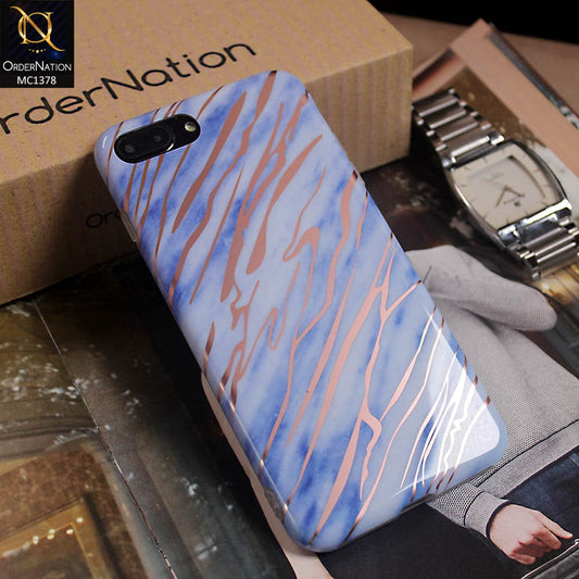 Luxury HQ Rose Chrome Plating Marble Soft Case For iPhone 7Plus