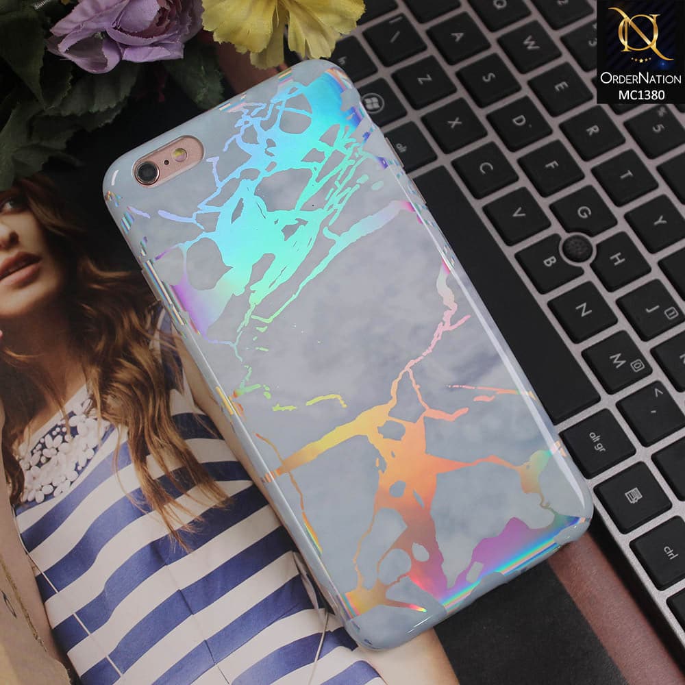 HOLO Marble Luxury HQ IMD Mint Soft Phone Case For iPhone 6 Plus