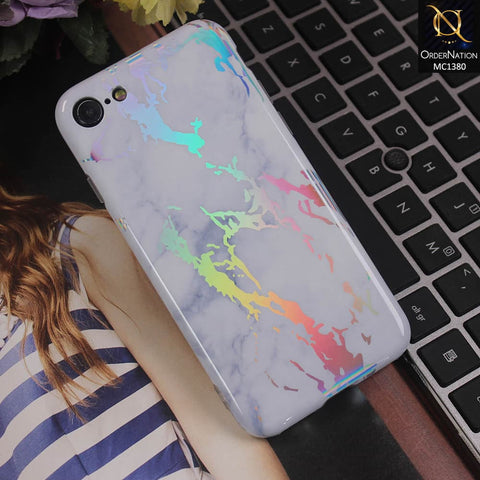 HOLO Marble Luxury HQ IMD white Soft Phone Case For iPhone 7