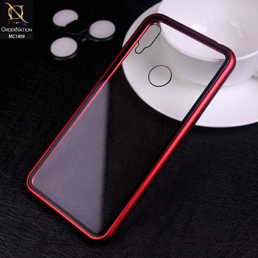 MOBESV Coque pour Huawei Y6 2019, Housse en Cuir Magnétique Fonction Stand Étui pour Huawei Y6 2019 / Honor 8A, Violet/Rouge MOBESV Coque pour Huawei Y6 2019, Housse en Cuir Magnétique Fonction Stand Étui pour Huawei Y6 2019 / Honor 8A, Violet/Rouge