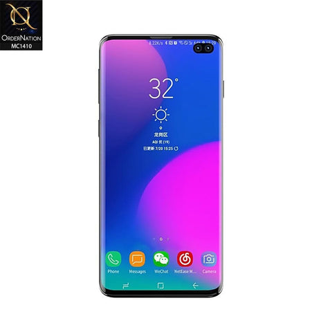 Samsung Galaxy S10 Screen Protector - Black - Baseus Full-Screen Curved Anti-explosion  Screen Protector 2 Pcs