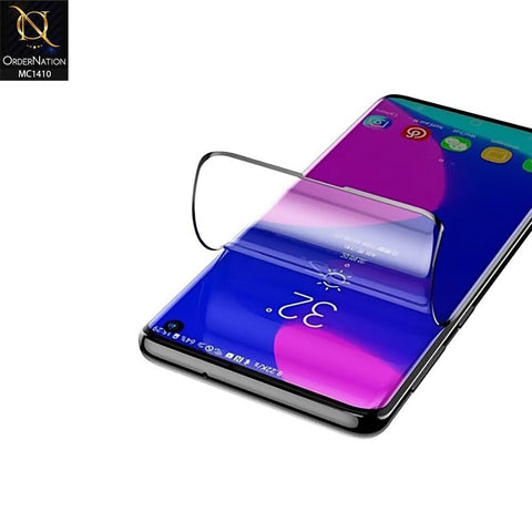 Samsung Galaxy S10 Screen Protector - Black - Baseus Full-Screen Curved Anti-explosion  Screen Protector 2 Pcs