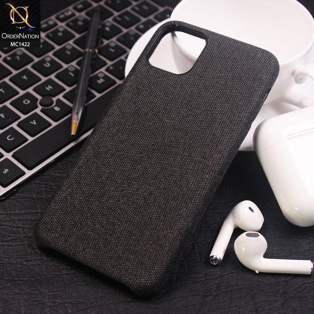 iPhone 11 Pro Cover - Black - Jeans Texture PC Case