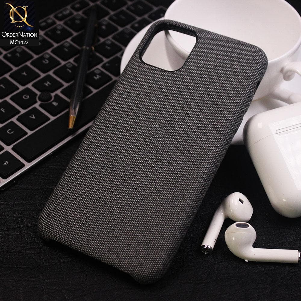 iPhone 11 Pro Cover - Dark Gray - Jeans Texture PC Case
