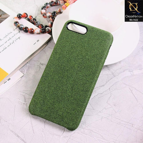 iPhone 8 Plus / 7 Plus Cover - Green - Jeans Texture PC Case