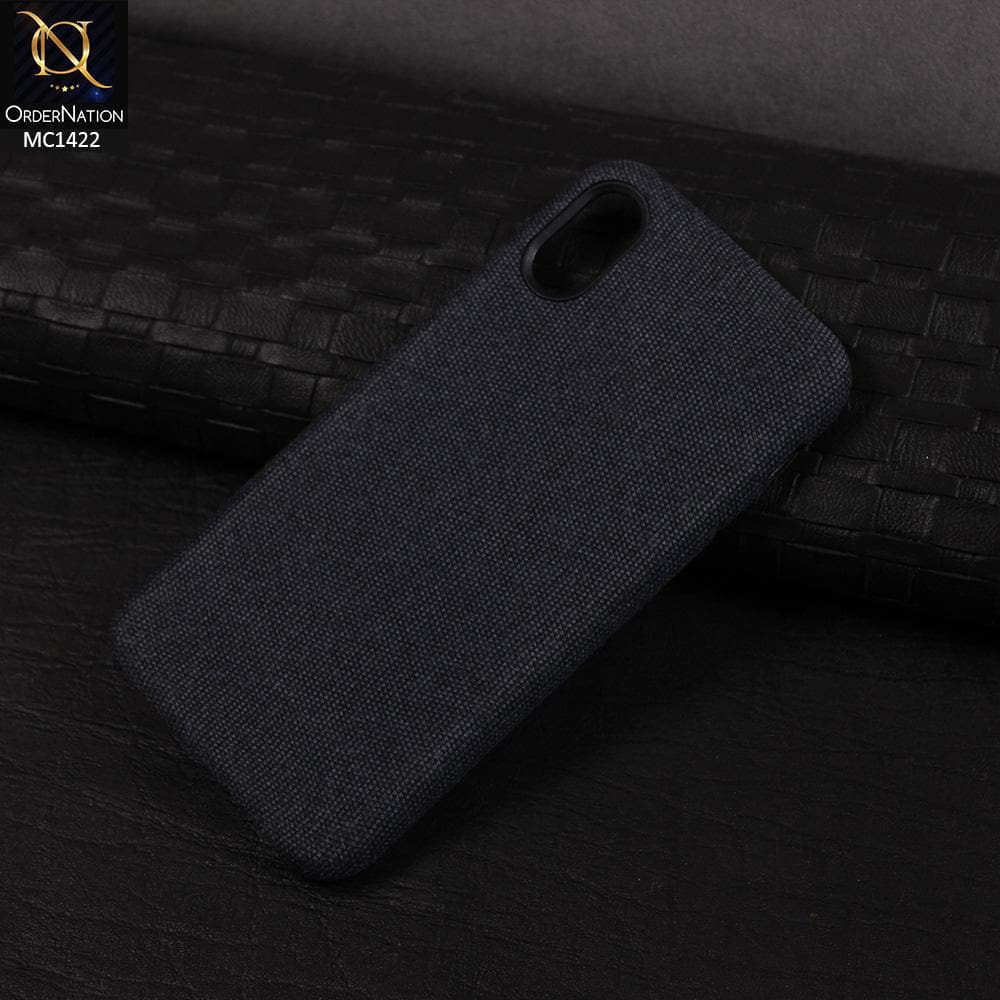 iPhone XS Max Cover - Blue - Jeans Texture PC Case