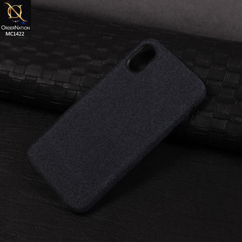 iPhone XS Max Cover - Blue - Jeans Texture PC Case