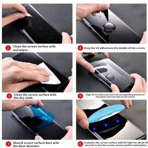 Samsung Galaxy S10 5G Screen Protector - 3D Nano Glass Curved Screen Protector