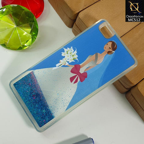 Soft Doll Liquid Gilleter Star Luxury Case For Huawei P8 Lite - Blue