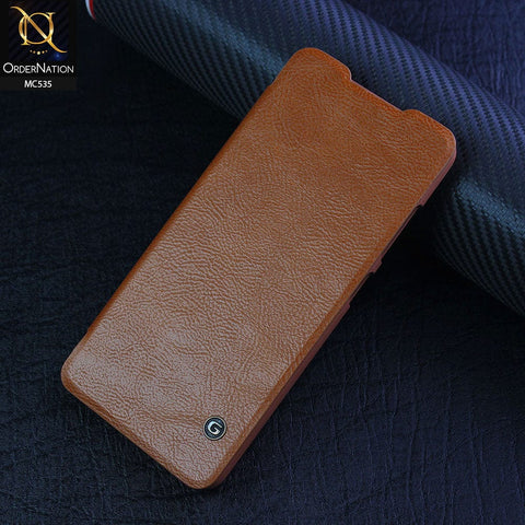 Samsung Galaxy A52 Cover - Brown - G-Case PU Leather Wallet Luxury Case