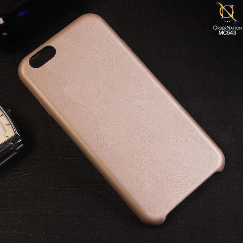 iPhone 6S / 6 Cover - Golden - Luxury Elegant Leather Soft Case