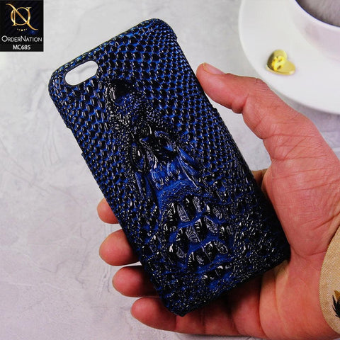 iPhone 6S / 6 Cover - Blue - 3D Smart Design Back Shell Hard Case