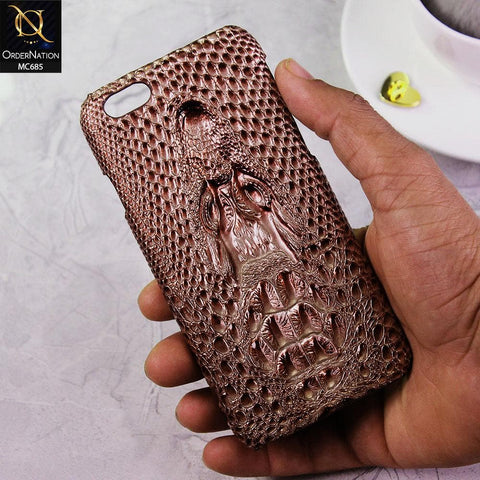 iPhone 6S / 6 Cover - Rose Gold - 3D Smart Design Back Shell Hard Case