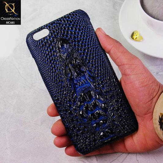 iPhone 6s Plus / 6 Plus Cover - Blue - 3D Smart Design Back Shell Hard Case