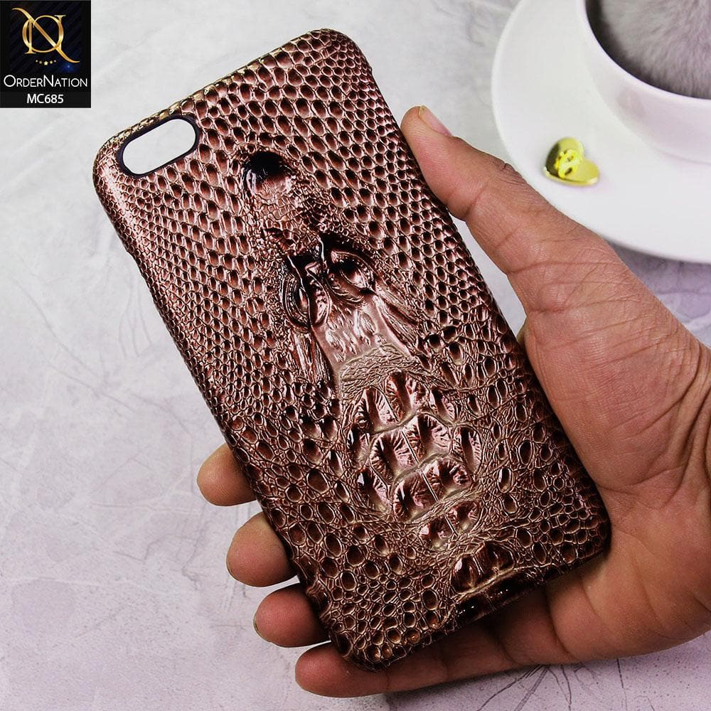iPhone 6s Plus / 6 Plus Cover - Rose Gold - 3D Smart Design Back Shell Hard Case