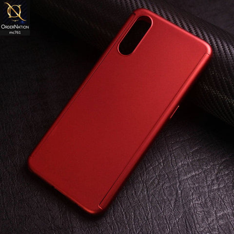 Viao S1 Cover - Red - 360 Full Protection Flexible Hard Case With Glass Screen Protector