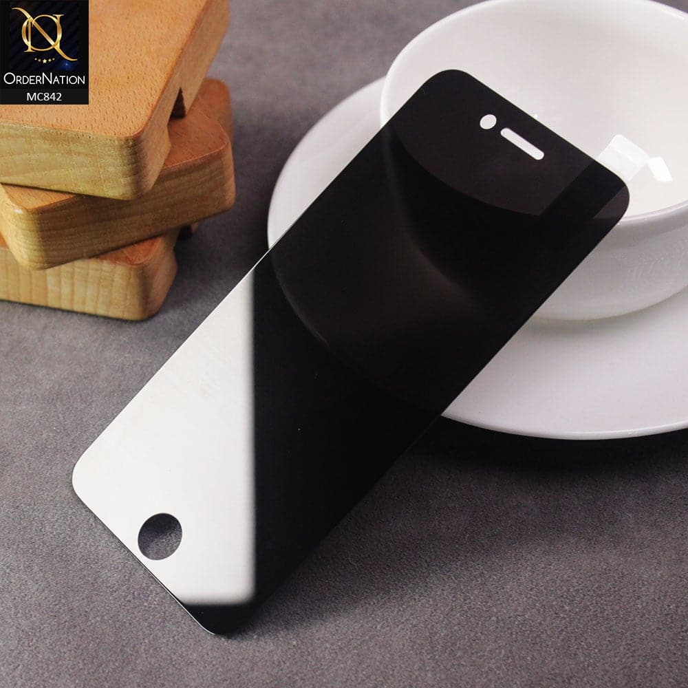 Privacy Tempared Screen Protector For iPhone 6S / 6 - Black