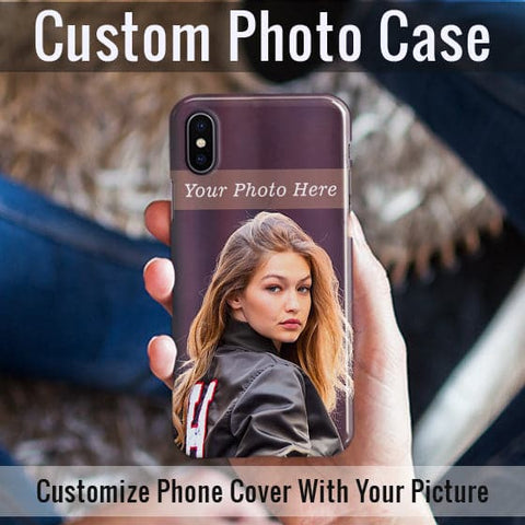 HD Print With Lifetime Print Warranty Hard Case For iPhone XS / X - Customize Photo