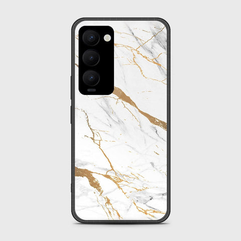 Tecno Camon 18 Premier Cover- Mystic Marble Series - HQ Ultra Shine Premium Infinity Glass Soft Silicon Borders Case