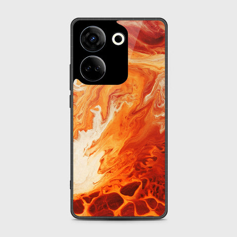 Tecno Camon 20  Cover- Mystic Marble Series - HQ Premium Shine Durable Shatterproof Case