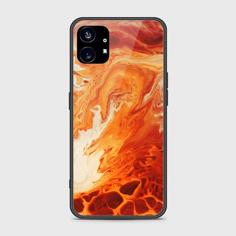 Nothing Phone 1 Cover- Mystic Marble Series - HQ Premium Shine Durable Shatterproof Case - Soft Silicon Borders