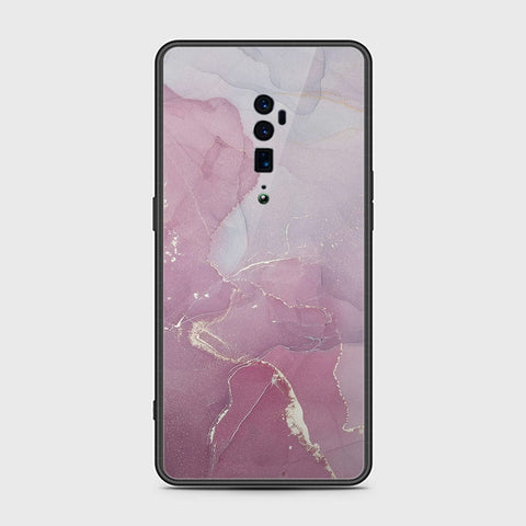 Oppo Reno 10x Zoom Cover- Mystic Marble Series - HQ Premium Shine Durable Shatterproof Case - Soft Silicon Borders