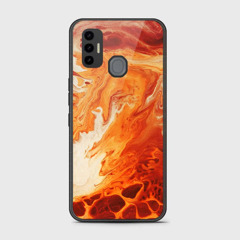 Tecno Spark 7T Cover- Mystic Marble Series - HQ Premium Shine Durable Shatterproof Case