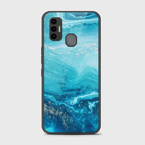 Tecno Spark 7T Cover- Mystic Marble Series - HQ Premium Shine Durable Shatterproof Case