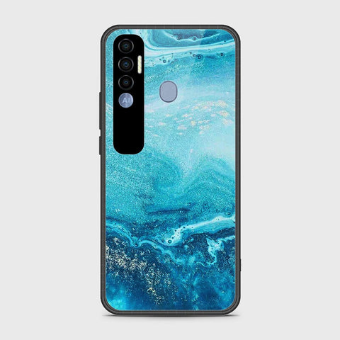 Tecno Spark 7 Pro Cover- Mystic Marble Series - HQ Premium Shine Durable Shatterproof Case