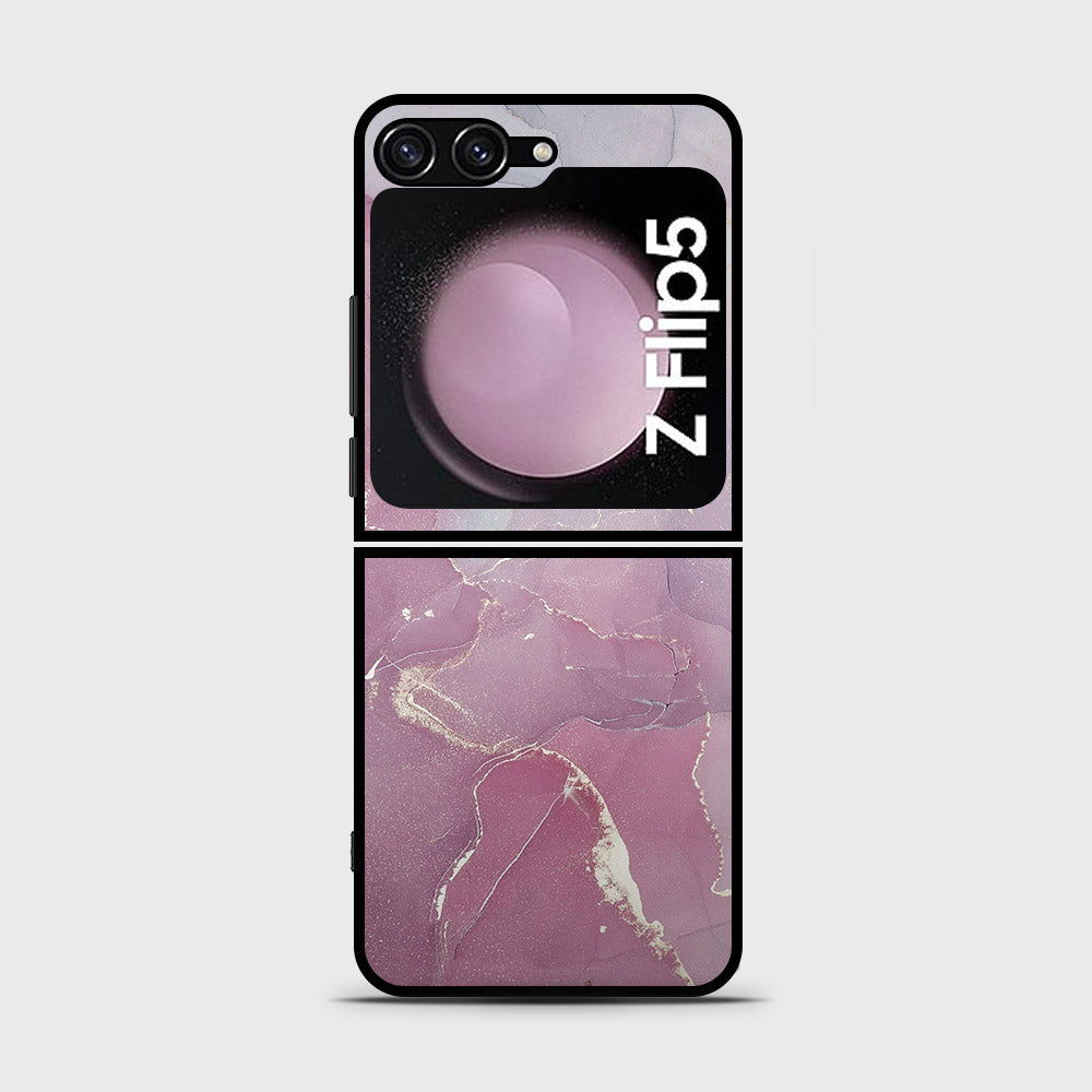 Samsung Galaxy Z Flip 5 5G  Cover- Mystic Marble Series - HQ Premium Shine Durable Shatterproof Case (Fast Delivery))