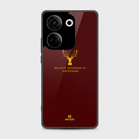 Tecno Camon 20  Cover- Nice Series - HQ Premium Shine Durable Shatterproof Case