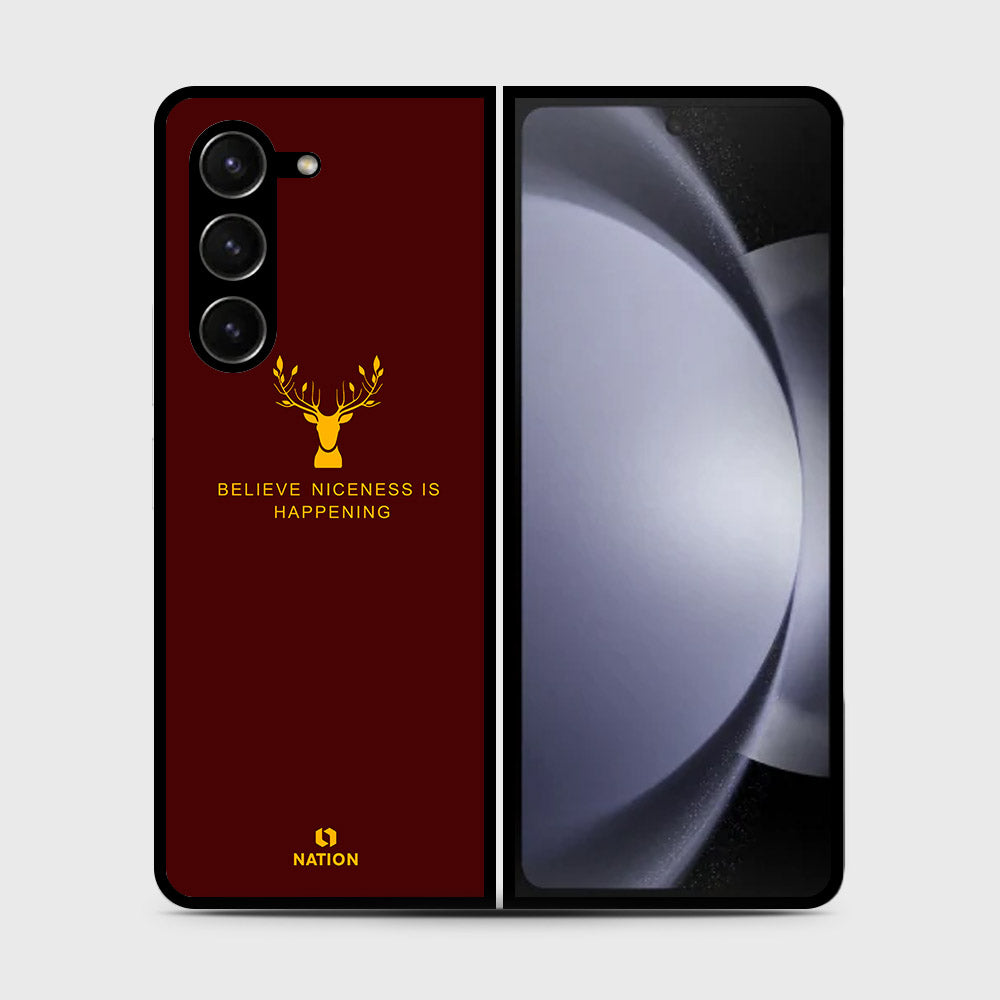 Samsung Galaxy Z Fold 5 5G  Cover- Nice Series - HQ Premium Shine Durable Shatterproof Case (Fast Delivery)